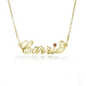 Personalized 18K gold Name Necklace