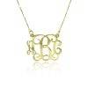 Personalized Monogram Necklace in Gold - USA Name necklaces